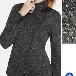 Fabletics NWOT (M) Grey Zip Jacket